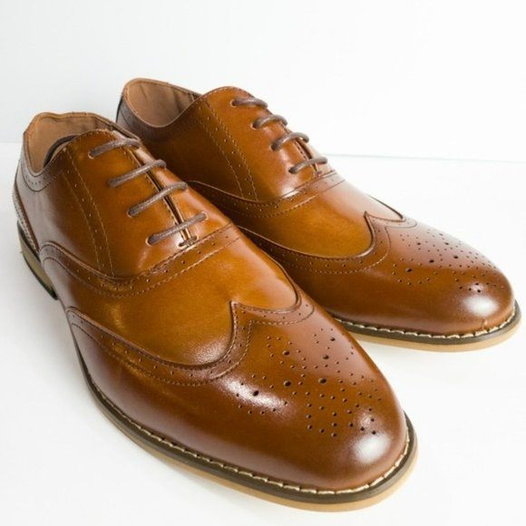Stacy Adams Dunbar Wingtips Oxford -7 - Picture 7 of 9